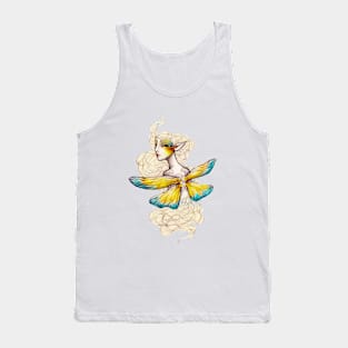 Dragon Fly Tattoo Tank Top